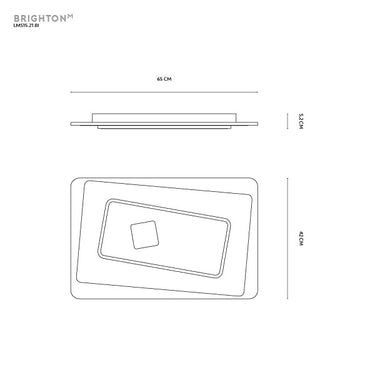 Luminascente brighton m Luminascente Lampade da soffitto